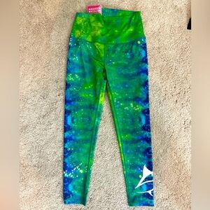 Loco skailz fish print leggings NWT